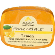 Clearly Natural Clearly Natural Essentials Lemon Glycerin Soap 4 oz Goldenrod