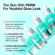 AsiaBeautyMall ANUA PDRN Hyaluronic Acid Capsule 100 Serum Serum Light Cyan