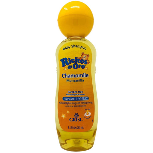 Ricitos de Oro Ricitos de Oro Baby Shampoo, Chamomile 8.4 Fl Oz Shampoo White Smoke