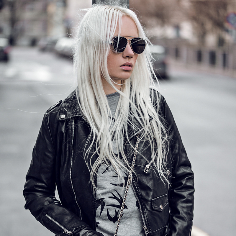 zeroUV Modern Fashion Panto Flat Front Metal Aviator Sunglasses A121 Glasses / Sunglasses Gray Silver Black Smoke,Gold Tortoise Brown,Gold Black Lavender,Gold Tortoise Green,Gold White Grey Gradient,Black Black Green