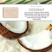 Pre De Provence Pre De Provence Coconut Shea Butter Enriched Vegetable Soap 150g Bar Soap Light Gray