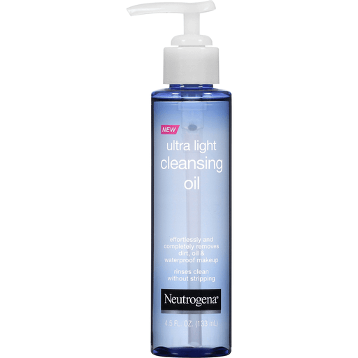 Neutrogena Neutrogena Ultra Light Cleansing Oil & Makeup Remover, 4 Fl. Oz Mascara White Smoke