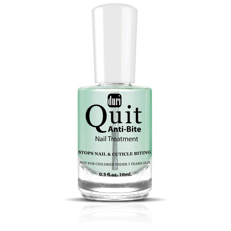 Duri Cosmetics Duri Cosmetics Quit Anti-Bite Nail Treatment .3 Oz Nail Polishes White Smoke