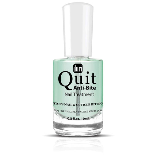Duri Cosmetics Duri Cosmetics Quit Anti-Bite Nail Treatment .3 Oz Nail Polishes White Smoke