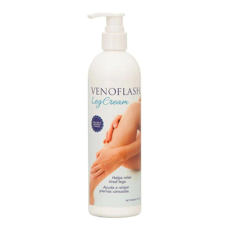 Venoflash VenoFlash Leg Cream – Refreshing Relief for Tired Legs, 12 oz Lotion & Moisturizer White Smoke