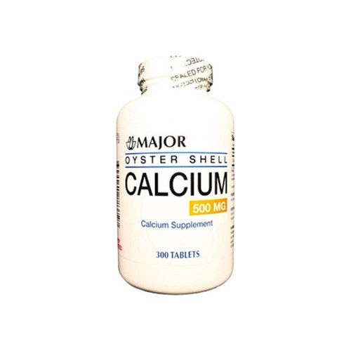 Major Major Oyster Shell Calcium Supplement 500 Mg Tablet Vitamins & Supplements White Smoke