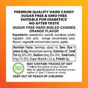 Swiss Imports Swiss Imports Orange Sugarfree Candy Bonbons - 1.4oz Sugarfree Candy Dark Slate Gray