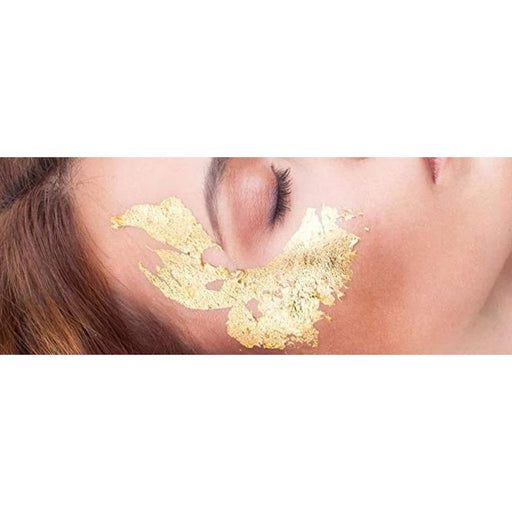 ZAQ Skin & Body ZAQ 24K Pure Gold Leaf Facial Mask Light Pink 1 Pack : 10 Leaves