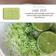 Pre De Provence Pre De Provence Lime Zest Shea Butter Enriched Vegetable Soap 250g Shea Butter Enriched Vegetable Soap Dark Khaki