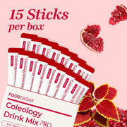 AsiaBeautyMall Foodology Coleology Drink Mix Pro Supplement Misty Rose