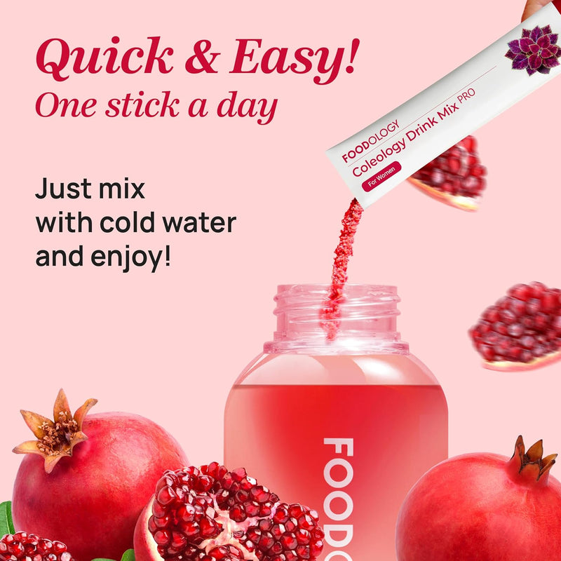 AsiaBeautyMall Foodology Coleology Drink Mix Pro Supplement Misty Rose