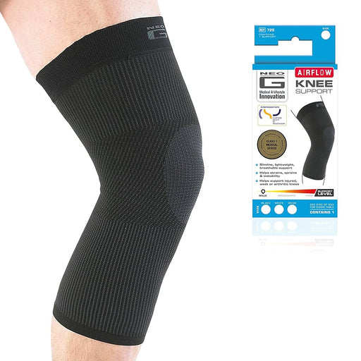 Neo G Neo G Airflow Knee Support, Size X-Large (XL) Supports & Braces White Smoke