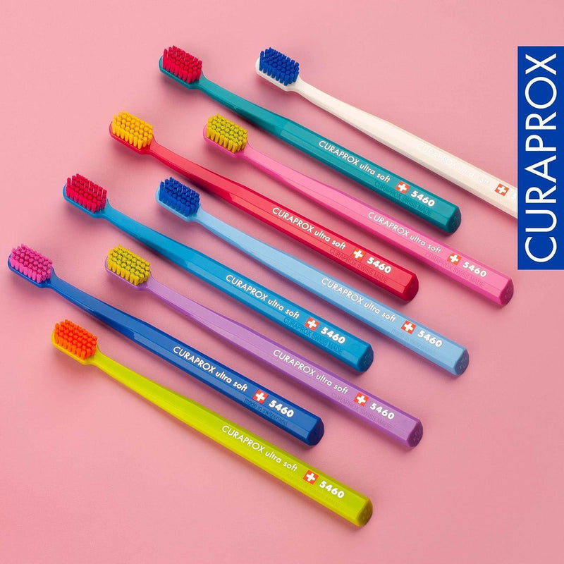 Curaprox Curaprox 5460 Ultra Soft Toothbrush (Assorted Colors) Oral Care Tan