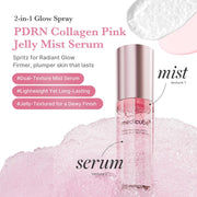 AsiaBeautyMall Medicube PDRN Pink Collagen Glow Jelly Mist Serum Serum White Smoke