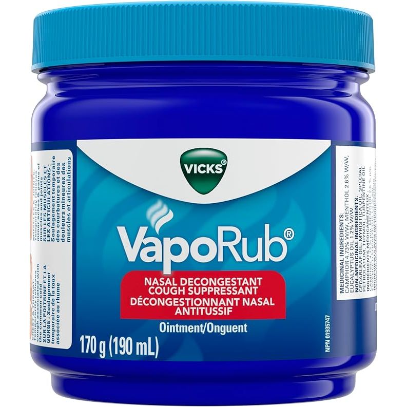 Vicks Vicks Vaporub Oi 170gm Jar vaporizer Dark Cyan