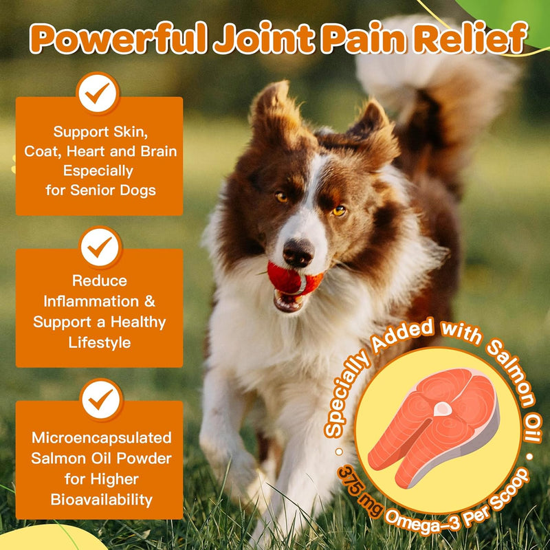 Nature Target Glucosamine Joint Supplement for Dogs & Cats, 90 Scoops Pet Vitamins Supplements Chocolate 90 SCOOPS
