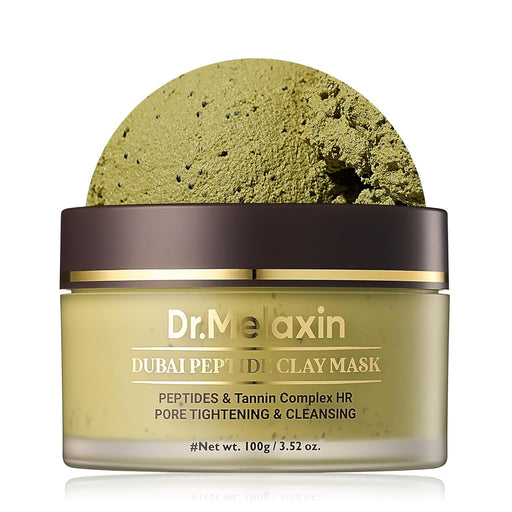 AsiaBeautyMall Dr. Melaxin Dubai Peptide Clay Mask Face Mask White Smoke