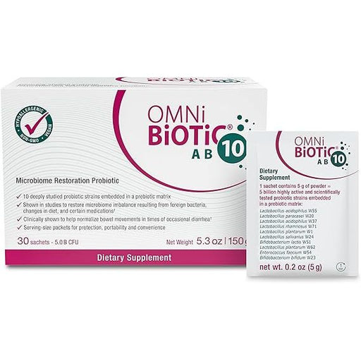 Omni biotic OMNIBIOTIC AB 10 PROBIOTIC PWD Vitamins & Supplements Lavender