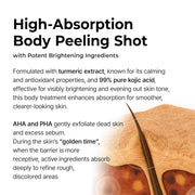 AsiaBeautyMall Dr. Melaxin Peel Shot Exfoliating Kojic Acid Turmeric Spray Exfoliator White Smoke