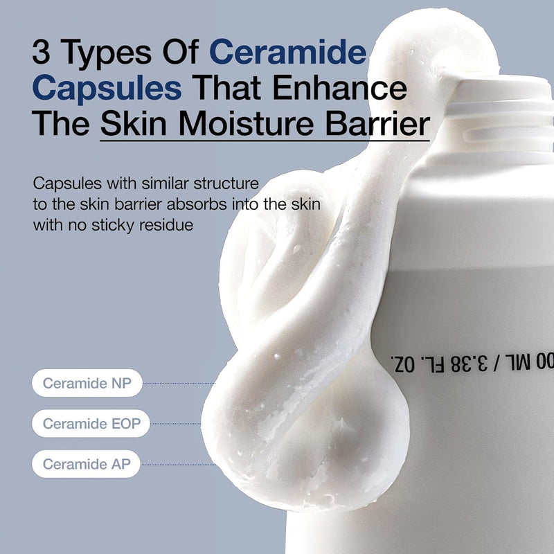AsiaBeautyMall ANUA 3+ Ceramide Panthenol Moisture Barrier Cream Moisturizer Gray