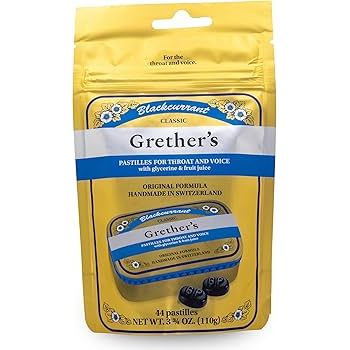 Grether's Pastilles Grether’s Pastilles Classic Blackcurrant Refill 3.7 oz Oral Care Light Goldenrod