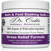 COLEHERBALS LLC 31 - Dr. Cole's Stress Relief Soaking Salts Herbal Lavender