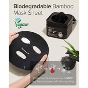 AsiaBeautyMall Mary & May Premium Idebenone Blackberry Complex Essence Mask Face Mask Antique White