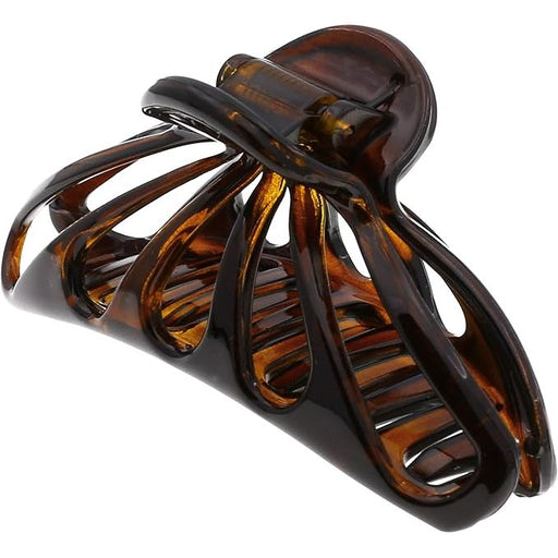 Camila Paris Camila Paris NV110 Premium Tortoise Shell French Claw Clip Hair Accessories White Smoke