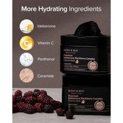 AsiaBeautyMall Mary & May Premium Idebenone Blackberry Complex Essence Mask Face Mask Black
