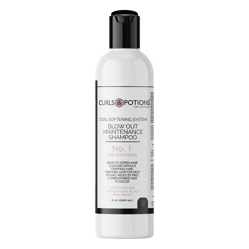 Curls & Potions Blow Out Maintenance Shampoo No. 1 Stylers Light Gray