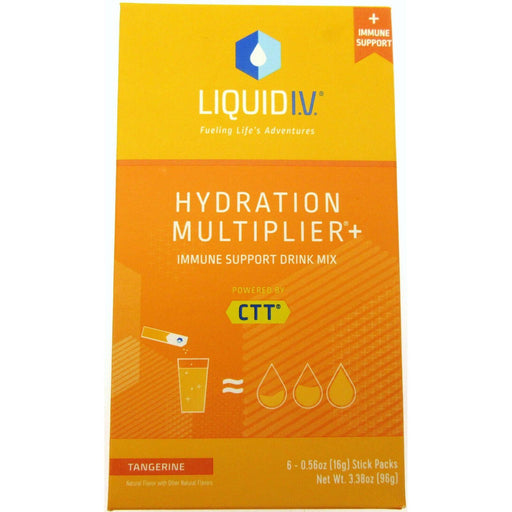 Liquid I.V. Liquid I.V. Hydration Multiplier Immune Support Drink Mix Tangerine Health & Beauty Chocolate