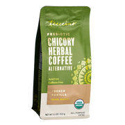 Teeccino French Vanilla Chicory Herbal Coffee Herbal Coffee Black 11 ounce ground,Trial Size