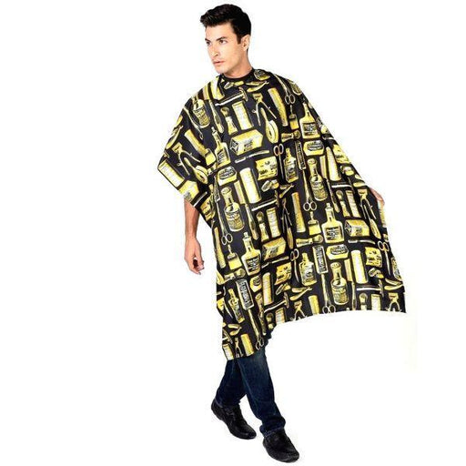 Betty Dain Betty Dain Vintage Gold Styling Cape Gold/Black #188-G/BLK Costume Capes White Smoke