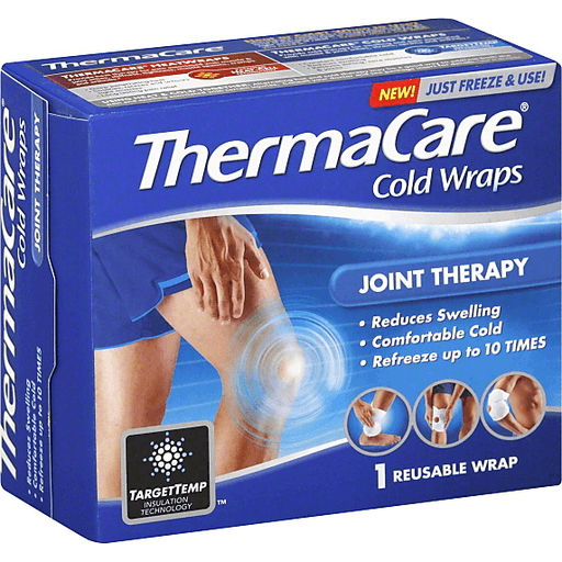 ThermaCare ThermaCare Cold Wraps, Joint Therapy Hot & Cold Therapies White Smoke