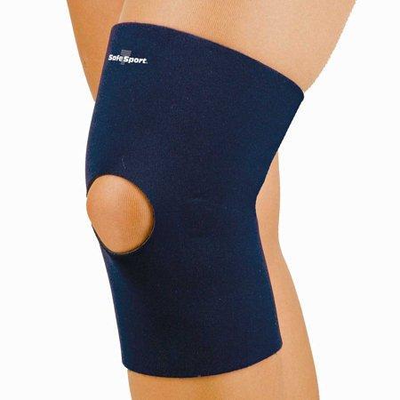 Fla Orthopedics Fla Orthopedics Knee Sleeve Neoprene Open Patella Nvy, Size: Lge Exercise & Fitness White Smoke