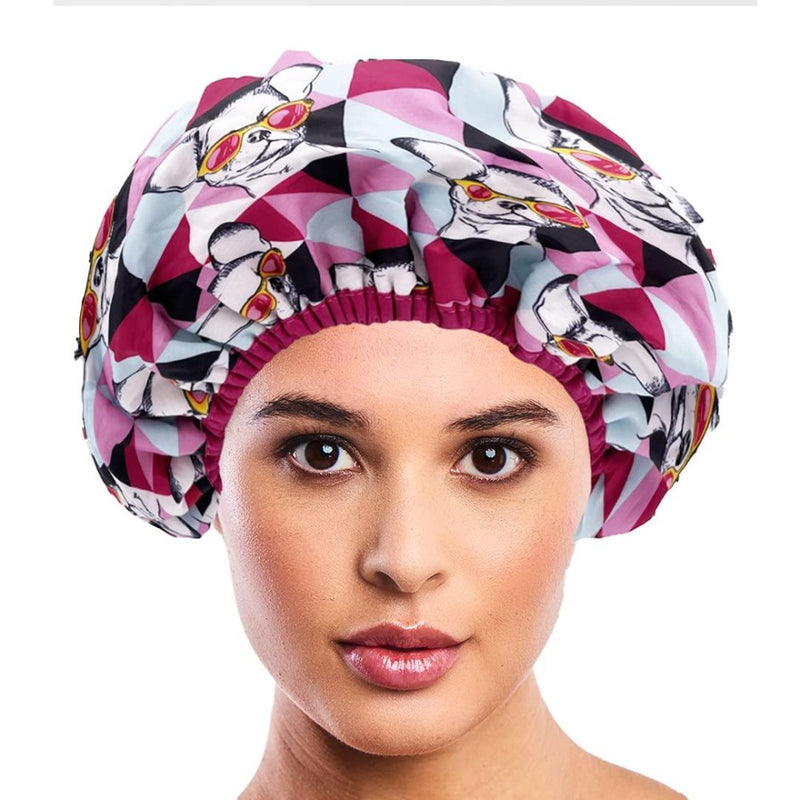 Betty Dain Betty Dain Ay Chihuahua Shower Cap Shower Caps White Smoke