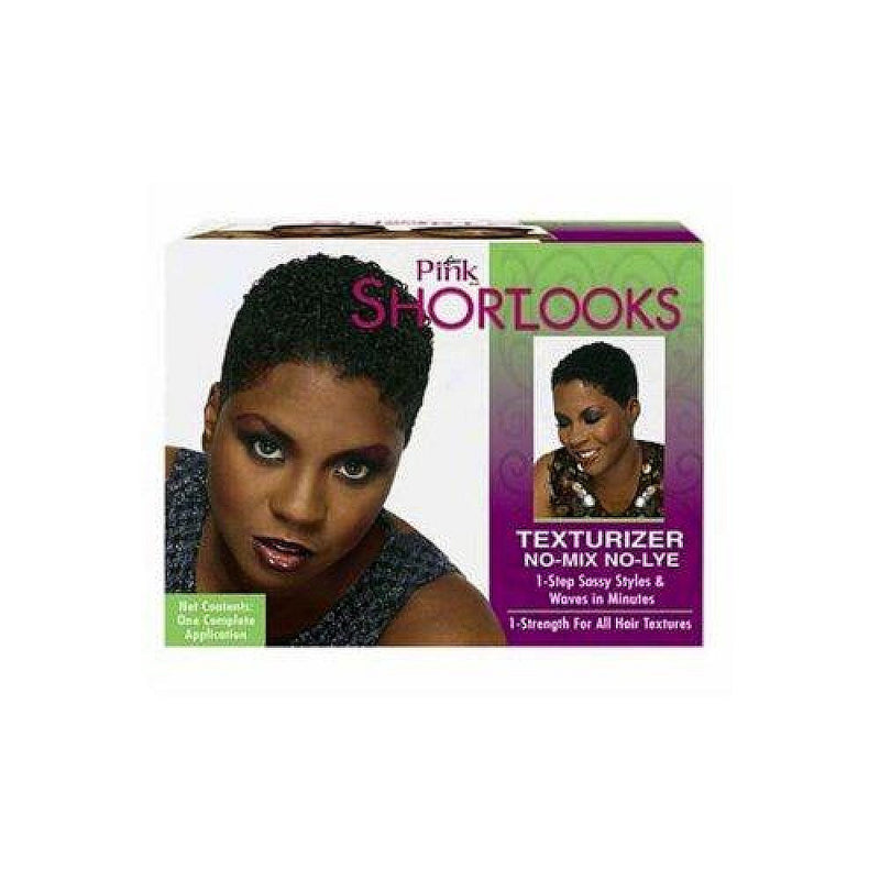 Luster's Luster's Pink Shortlooks Texturizer Curl Softener, One Complete Application Kit Health & Beauty White Smoke