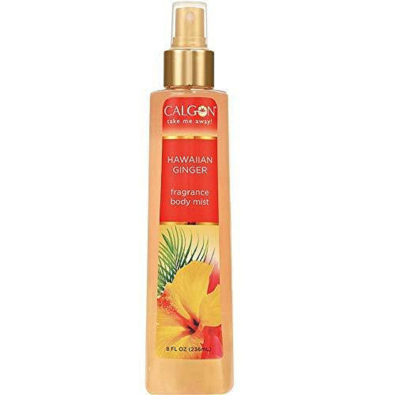 Calgon Calgon Hawaiian Ginger Fragrance Body Mist – Refreshing Body Spray, 8 oz Body Mist White Smoke