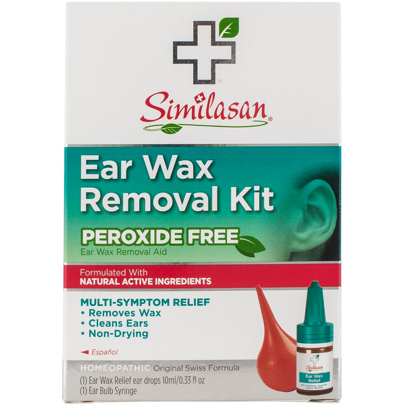 Similasan Similasan Multi-Symptom Relief Ear Wax Removal Kit Ear Wax Removal Kits Lavender