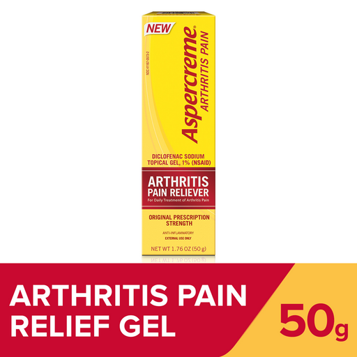 Aspercreme Aspercreme Arthritis Pain Reliever, Original Prescription Str Health & Beauty White Smoke