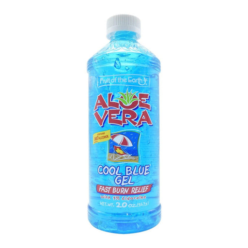 Fruit of the Earth Fruit of the Earth 100% Pure Aloe Vera Gel, 20 oz – Fragrance Free & Non-Oily Lotion & Moisturizer White Smoke