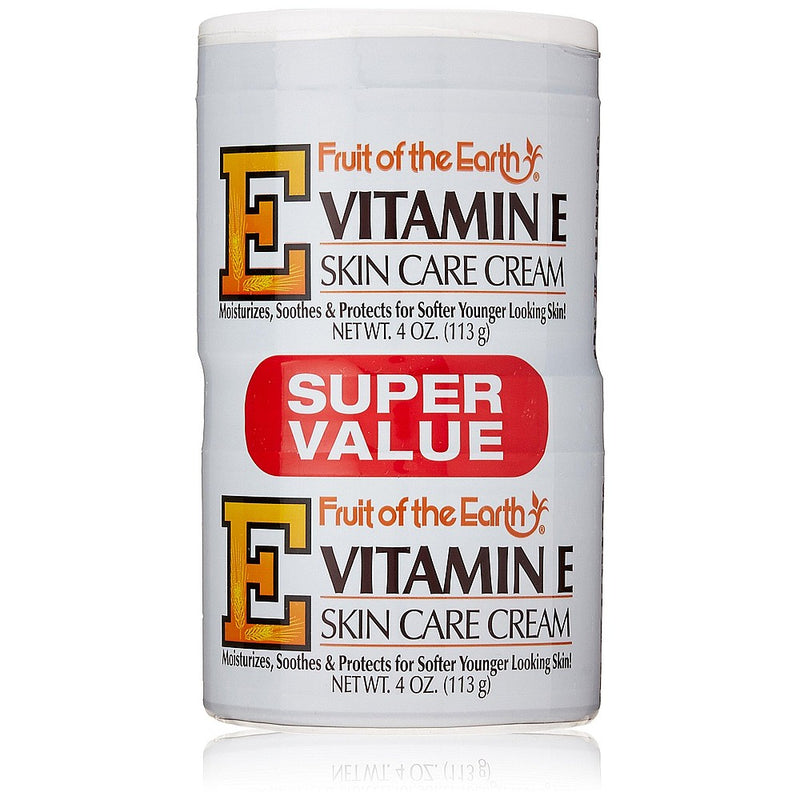 Fruit of the Earth Fruit of the Earth Skin Care Cream, Vitamin E, Super Value Lotion & Moisturizer Light Gray