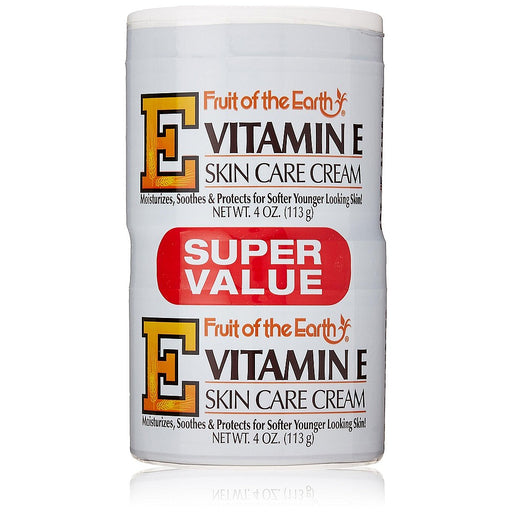 Fruit of the Earth Fruit of the Earth Skin Care Cream, Vitamin E, Super Value Lotion & Moisturizer Light Gray