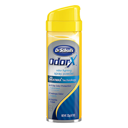 Dr. Scholl's Dr. Scholl's Odor Fighting Spray Powder, 4.6 Ounce Personal Care Gold