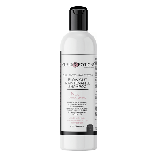 Curls & Potions Blow Out Maintenance Shampoo No. 1 Stylers Light Gray