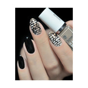 UberChic Beauty Texture-licious-02 Stamping Plate Dark Gray