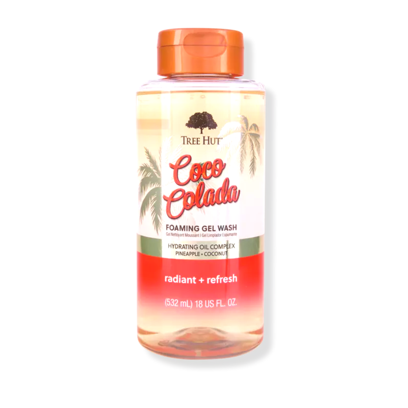 Tree Hut Tree Hut Coco Colada Foaming Gel Body Wash 18 Fl Oz Body Wash White Smoke
