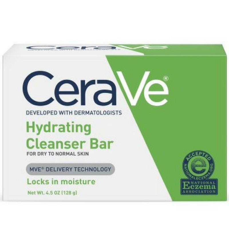CeraVe CeraVe Hydrating Cleansing Bar For Normal To Dry Skin -4.5oz Health & Beauty Lavender
