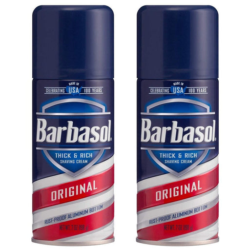 Barbasol Barbasol Original Thick & Rich Shaving Cream, 7 oz Can Shaving & Grooming White Smoke