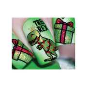 UberChic Beauty Merry & Bright Stamping Plate Slate Gray